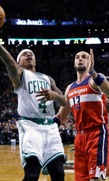 Thomas scores 38, Celtics pull away to beat Wizards 117-108 (Jan 11, 2017)